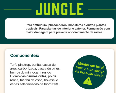 Rhiza Jungle - Substrato para Urban Jungle